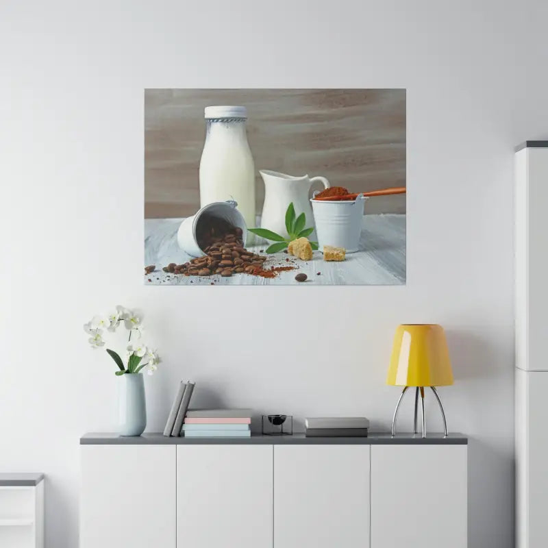 Sophisticated Matte Canvas: Elevate your Home Decor - Canvas