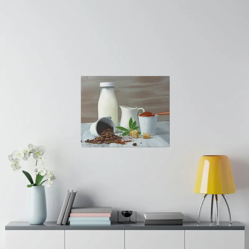 Sophisticated Matte Canvas: Elevate your Home Decor - Canvas