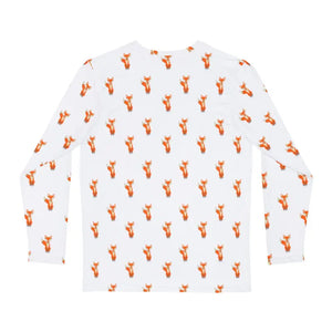 Men’s Long Sleeve Fox Tee - Premium Luxury Style - Dipaliz - T-shirts
