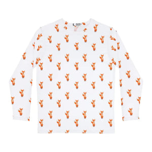 Men’s Long Sleeve Fox Tee - Premium Luxury Style - Dipaliz - T-shirts
