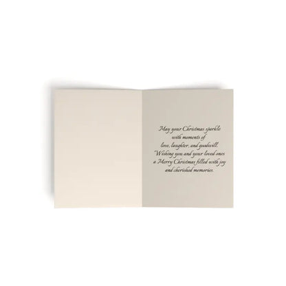 Luxurious Merry Christmas Greeting Cards to Spread Joy! - Paper Products