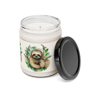Scented Soy Candle - Relaxing Sloth Design for Home Calm - Dipaliz - Candles