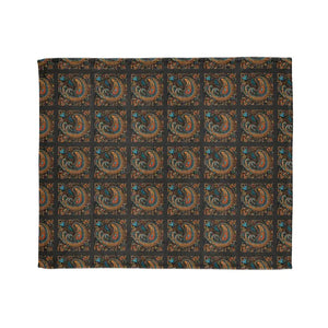 Soft Polyester Blanket - Paisley Pattern Cozy Throw - Dipaliz - Blankets
