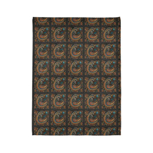 Soft Polyester Blanket - Paisley Pattern Cozy Throw - Dipaliz - Blankets