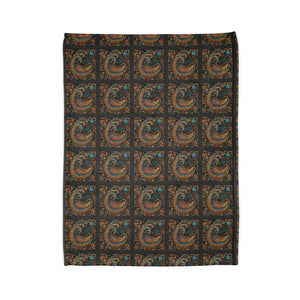Soft Polyester Blanket - Paisley Pattern Cozy Throw - Dipaliz - Blankets