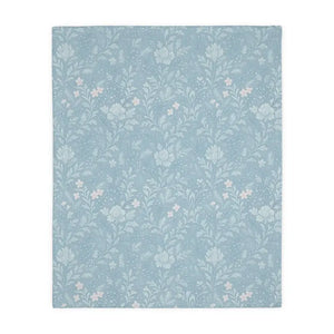 Velveteen Microfiber Blanket Cozy Floral Design - Dipaliz - 60’’ × 50’’ - Blankets