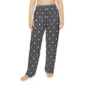 Women’s Pajama Pants White Swirls Ultra Soft Comfort - Dipaliz - s - Pajamas