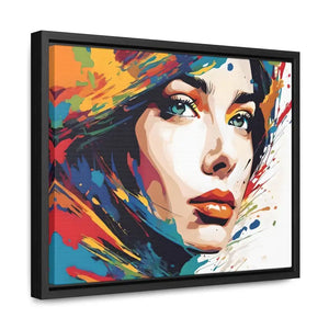 Pretty Woman Horizontal Frame - Modern Chic Wall Art - Dipaliz - Posters Prints & Visual Artwork