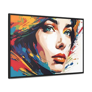 Pretty Woman Horizontal Frame - Modern Chic Wall Art - Dipaliz - Posters Prints & Visual Artwork