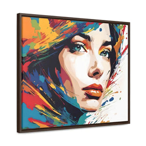 Pretty Woman Horizontal Frame - Modern Chic Wall Art - Dipaliz - Posters Prints & Visual Artwork