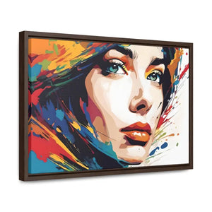 Pretty Woman Horizontal Frame - Modern Chic Wall Art - Dipaliz - Posters Prints & Visual Artwork