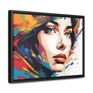 Pretty Woman Horizontal Frame - Modern Chic Wall Art - Dipaliz - Posters Prints & Visual Artwork