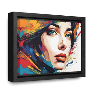 Pretty Woman Horizontal Frame - Modern Chic Wall Art - Dipaliz - Posters Prints & Visual Artwork