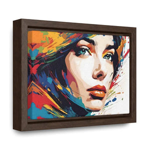 Pretty Woman Horizontal Frame - Modern Chic Wall Art - Dipaliz - Posters Prints & Visual Artwork