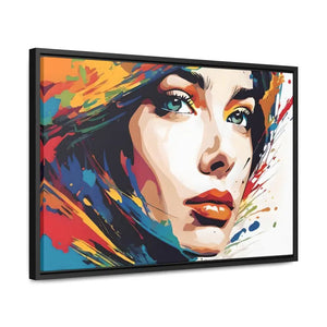 Pretty Woman Horizontal Frame - Modern Chic Wall Art - Dipaliz - Posters Prints & Visual Artwork