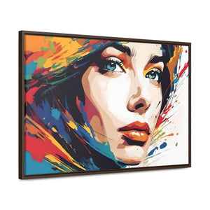 Pretty Woman Horizontal Frame - Modern Chic Wall Art - Dipaliz - Posters Prints & Visual Artwork