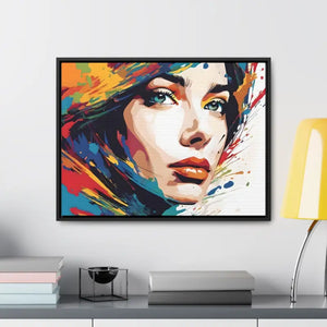 Pretty Woman Horizontal Frame - Modern Chic Wall Art - Dipaliz - Posters Prints & Visual Artwork