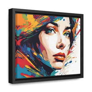 Pretty Woman Horizontal Frame - Modern Chic Wall Art - Dipaliz - Posters Prints & Visual Artwork