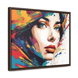 Pretty Woman Horizontal Frame - Modern Chic Wall Art - Dipaliz - Posters Prints & Visual Artwork