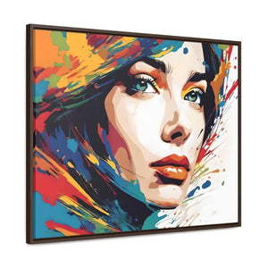 Pretty Woman Horizontal Frame - Modern Chic Wall Art - Dipaliz - Posters Prints & Visual Artwork