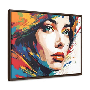 Pretty Woman Horizontal Frame - Modern Chic Wall Art - Dipaliz - Posters Prints & Visual Artwork