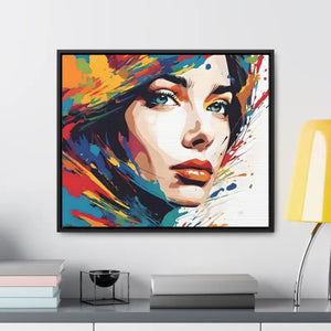 Pretty Woman Horizontal Frame - Modern Chic Wall Art - Dipaliz - Posters Prints & Visual Artwork