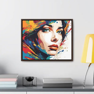 Pretty Woman Horizontal Frame - Modern Chic Wall Art - Dipaliz - Posters Prints & Visual Artwork