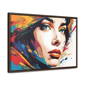 Pretty Woman Horizontal Frame - Modern Chic Wall Art - Dipaliz - Posters Prints & Visual Artwork