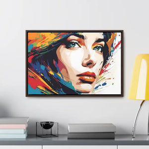 Pretty Woman Horizontal Frame - Modern Chic Wall Art - Dipaliz - Posters Prints & Visual Artwork