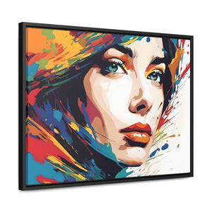 Pretty Woman Horizontal Frame - Modern Chic Wall Art - Dipaliz - Posters Prints & Visual Artwork