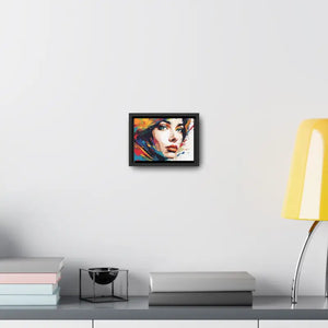 Pretty Woman Horizontal Frame - Modern Chic Wall Art - Dipaliz - Posters Prints & Visual Artwork