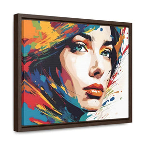 Pretty Woman Horizontal Frame - Modern Chic Wall Art - Dipaliz - Posters Prints & Visual Artwork