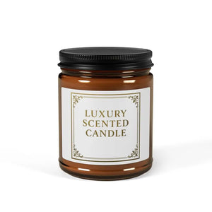 Luxury Scented Soy Candle Cozy Ambiance Lead-free Wick Dipaliz - 9oz / Amber / Christmas Warmth - Candles