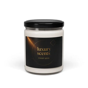 Luxury Scented Soy Candle Instant Glow Reusable Glass Dipaliz - Coconut Cream + Cardamom / 9oz - Candles