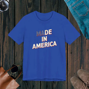 Ultimate Patriotic Tee Comfort Red White Blue Unisex - Dipaliz - True Royal / s - T-shirts