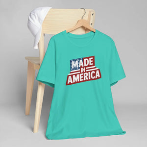 Soft Cotton Made in America T-shirt - Independence Day - Dipaliz - T-shirts