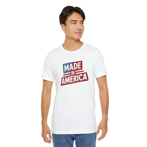 Soft Cotton Made in America T-shirt - Independence Day - Dipaliz - T-shirts
