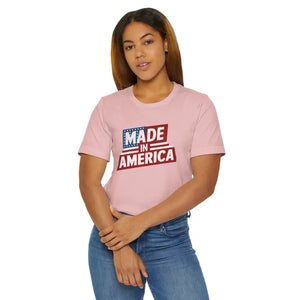 Made in America Independence Day T-shirt Patriotic Unisex - Dipaliz - T-shirts