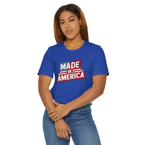 Made in America Independence Day T-shirt Patriotic Unisex - Dipaliz - T-shirts
