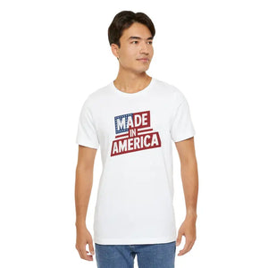 Made in America Independence Day T-shirt Patriotic Unisex - Dipaliz - T-shirts