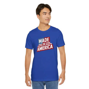 Made in America Independence Day T-shirt Patriotic Unisex - Dipaliz - T-shirts