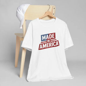 Made in America Independence Day T-shirt Patriotic Unisex - Dipaliz - T-shirts