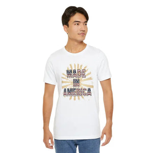 Made in America Tee - Soft Cotton 4th of July - Dipaliz - T-shirts