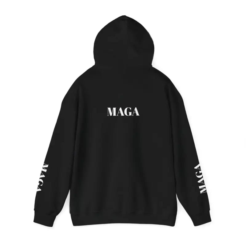 Conquer Chilly Days in the Maga Unisex Heavy Blend Hoodie