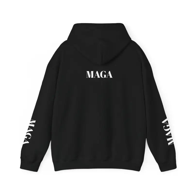 Conquer Chilly Days in the Maga Unisex Heavy Blend Hoodie