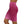 Women’s Mini Skirt - Magenta Colored Stretch Style - Dipaliz - Xs / Black Stitching - Skirts