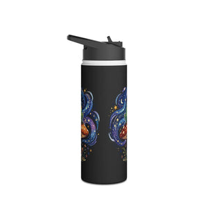 Magical Frog on Mushroom Stainless Steel Water Bottle - Bottles