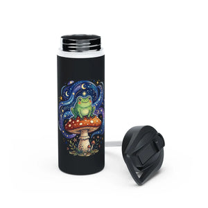 Magical Frog on Mushroom Stainless Steel Water Bottle - Bottles