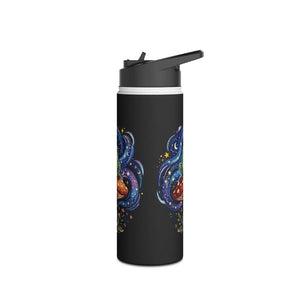 Magical Frog on Mushroom Stainless Steel Water Bottle - Bottles