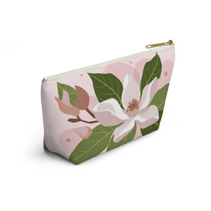 Magnolia Accessory Pouch – Travel Cosmetic Bag - Dipaliz - Makeup Bags
